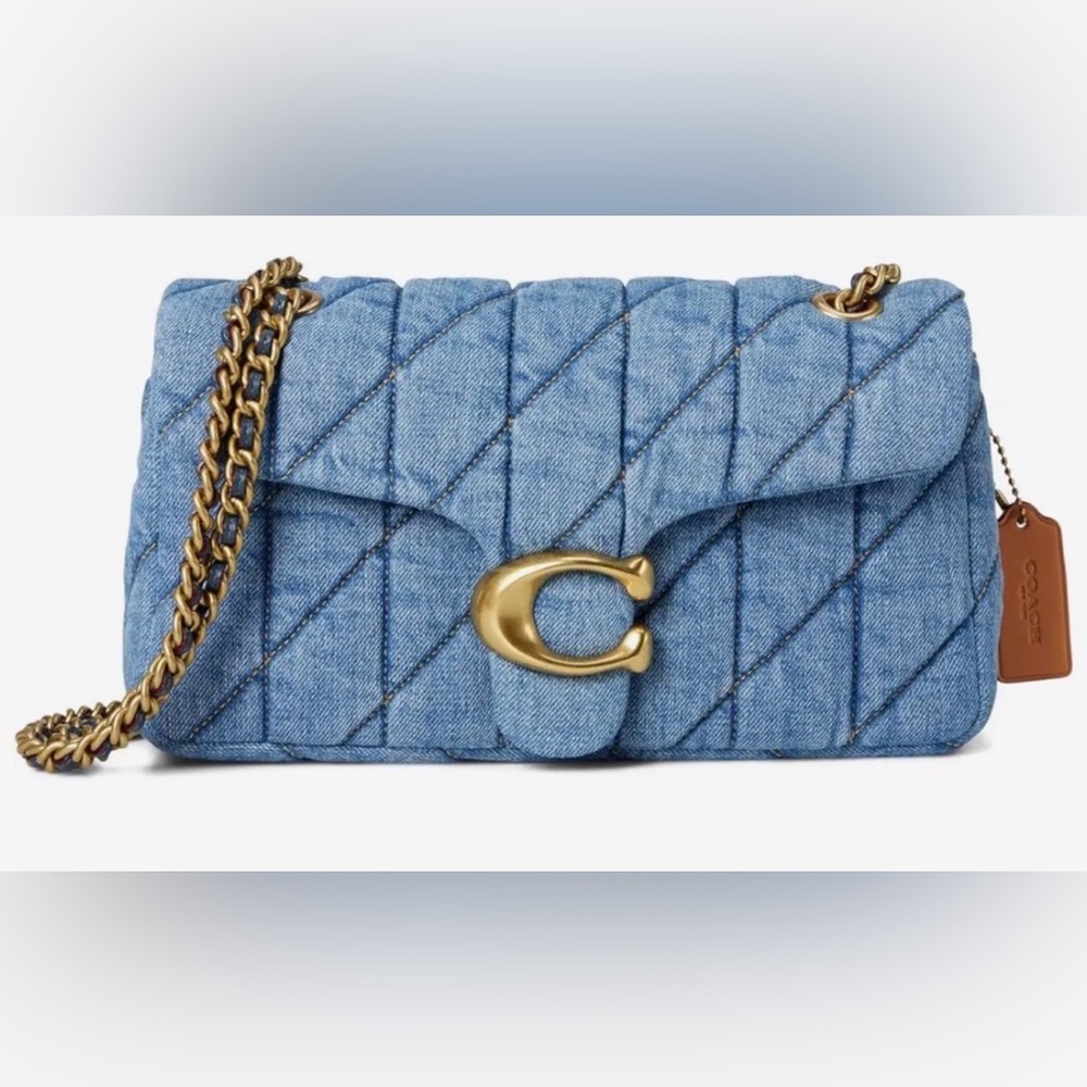 NWT Tabby Shoulder Bag 26 Denim